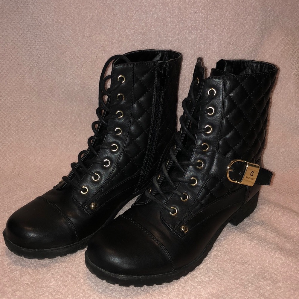 Black Combat Boots
